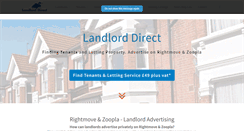 Desktop Screenshot of landlorddirect.com