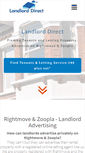 Mobile Screenshot of landlorddirect.com
